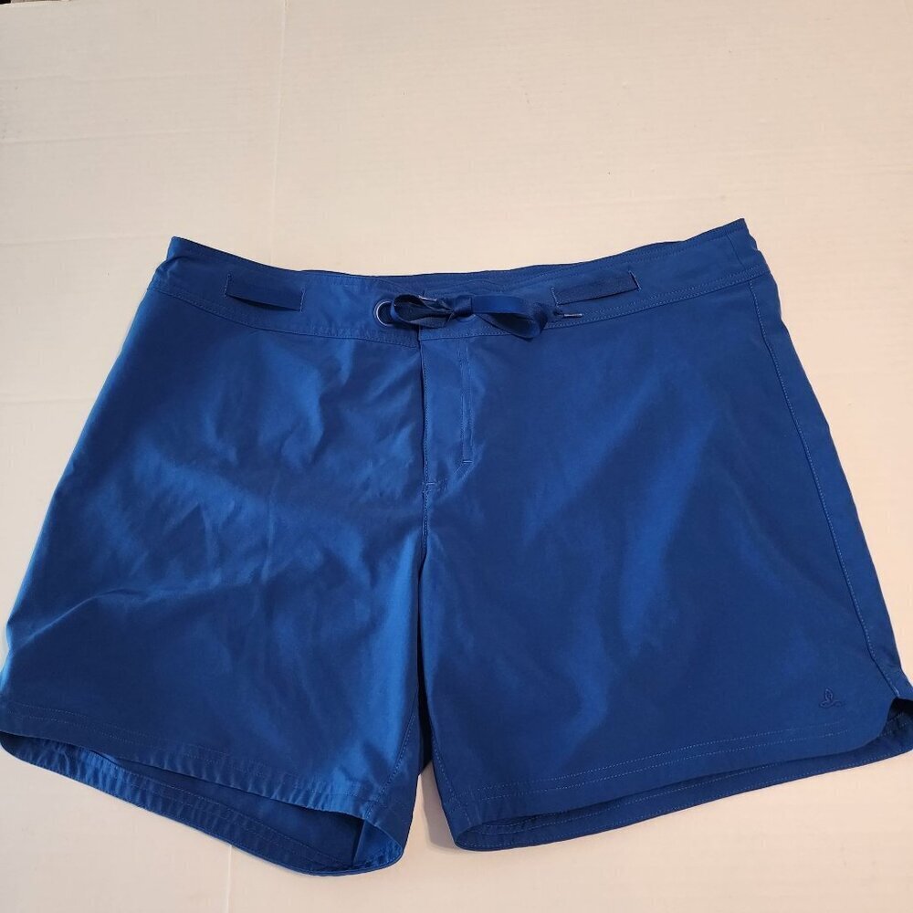 PrAna women sz XL blue shorts